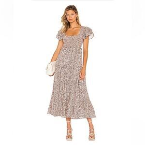 Revolve x Marjorelle “Jade” Dress in Sahara Leo  Size Medium